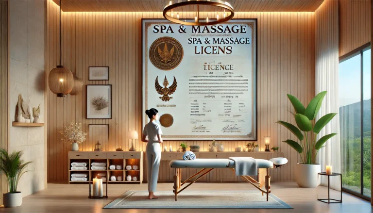 Spa & Massage License - SiamConsult simplifies this journey by handling all aspects of the licensing process.